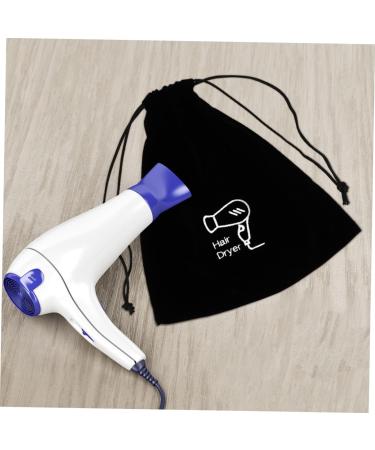PAMINGONO Flannel Hair Dryer Bag Blow Dryer Travel Hair Dryer Duffle Bag for Travel Curling Iron Travel Bag - Buy Online on GoSupps.com