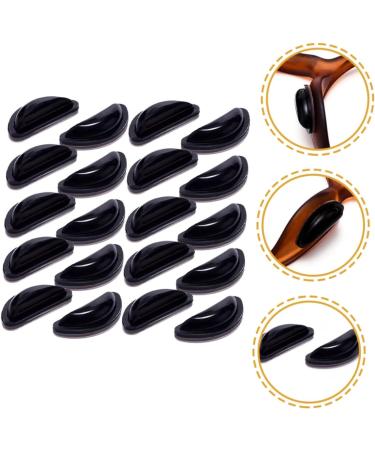 Gleavi 30 Pairs D-Shaped Anti-Slip Self-Adhesive Glasses Nose Pads - Cushions & Plate Pebbles Black (1.5x0.6cm 3pcs) - Perfect for Comfort & Fit - Buy Online on GoSupps.com