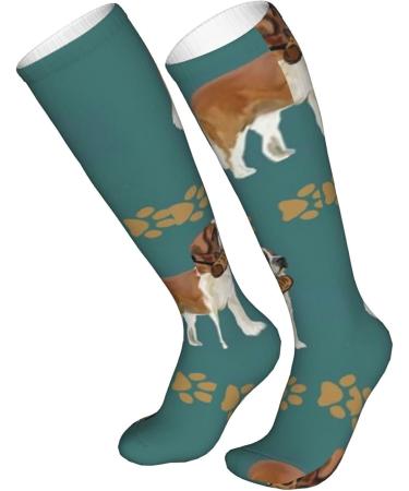 Saint Bernard Barrel Compression Socks for Men & Women | 15-20 mmHg Support for Running & Cycling | Enhance Circulation - Buy Online on GoSupps.com