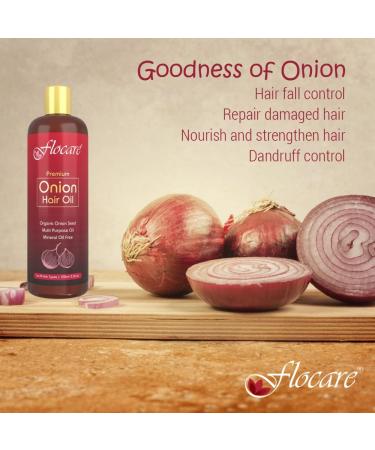 Onion Hair Oil 100ml - Nourish & Strengthen Hair | Best for Hair Growth - Shop Internationally - Buy Online on GoSupps.com