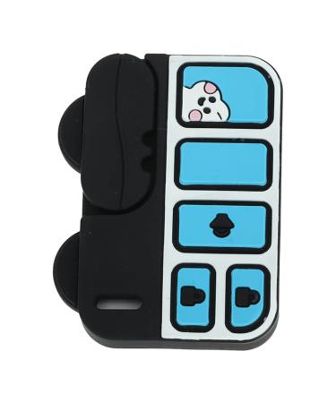 Chew Teething Toy  Soft Lovely Car Shaped Teething Toy Bright Color Sensory for Baby for Living Room