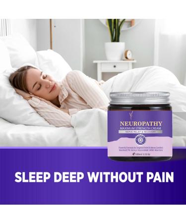 Neuropathy Cream mild skin butter natural muscle massage cream soothing body care balm quick relief cream to relieve nerve pain for feet hands shoulders neck - Buy Online on GoSupps.com