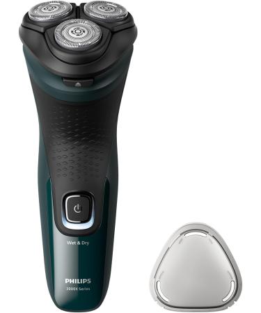 Philips Electric Shaver Series 3000X Wet & Dry with Self-Sharpening Blades X3002/00 Series X3000 - Buy Online on GoSupps.com