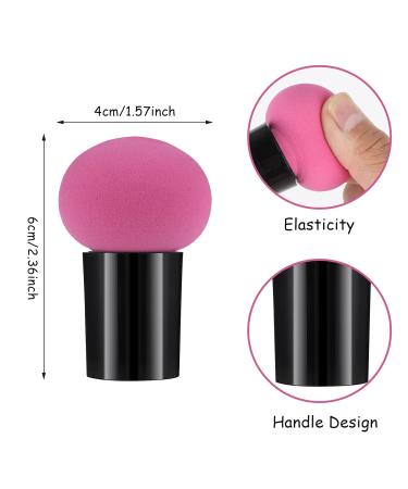 Sibba 4 PCS Makeup Sponge Set Beauty Blender Foundation & Concealer Applicators Multi-Colored Ideal for Loose Powder & Face Makeup International Shipping Available - Buy Online on GoSupps.com