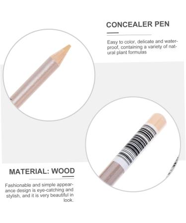 TOVINANNA 4pcs Concealer Pen Cover up Makeup Concealer Eraser Concealer Makeup Concealer for Face Wooden 1 g (Pack of 1) Assorted Color - Buy Online on GoSupps.com