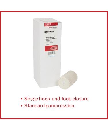 Buy McKesson Elastic Bandage Wrap - Tan Compression Bandage 3in x 4.5yd Hook & Loop Closure 10 Count - International Shipping Available - Buy Online on GoSupps.com