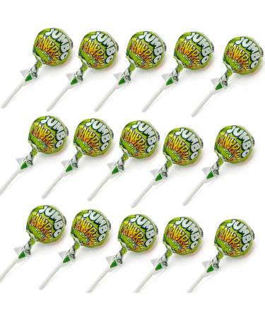 Jawbreaker Jumbo Sour Apple lollipop 40 x 35g 30p PMP Full Box - Buy Online on GoSupps.com