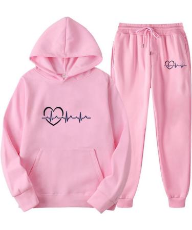 Shop Women's Two-Part Sports Suit Set - Long Sleeve Hoodie & Jogging Pants for Active Leisure - Stylish & Comfortable Training Outfit - Buy Online on GoSupps.com
