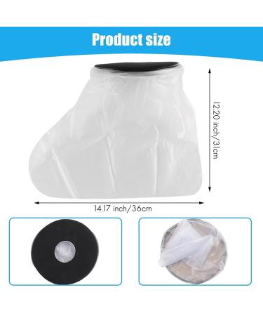 cogae Waterproof Cast Cover Leg for Adult Ankle Shower Bath Watertight Foot Protector Wounds for Swimming Bath Accessories - Buy Online on GoSupps.com
