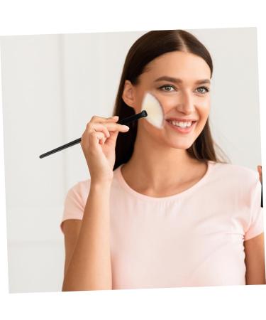 DOITOOL Face Loose Powder Brush Facial Fan Shaped Brush Makeup Blush Cosmetic Brush Loose Brush Liquid Blush Makeup Brush Blush Brush Dropshipping Hair Fan - Buy Online on GoSupps.com