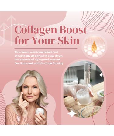 Triple Action Collagen Cream: Anti Aging Face Moisturizer with Retinol, Hyaluronic Acid, Vitamin E & C - Day & Night Skincare Routine for Cleanse, Moisturize, & Protect - Buy Online on GoSupps.com