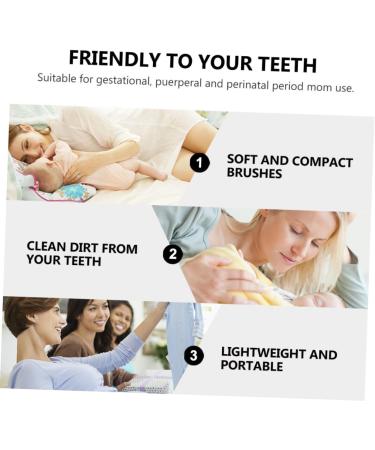 Minkissy Portable Disposable Toothbrush for Children - Cotton Swab Cleaner & Disc Care Tool for Pregnant Women - International Shipping Available - Buy Online on GoSupps.com
