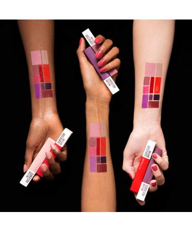 Maybelline Superstay Matte Ink Liquid Lipstick - Long-Lasting Matte Finish in Inspirer (125) - 5 ml | International Shipping Available - Buy Online on GoSupps.com