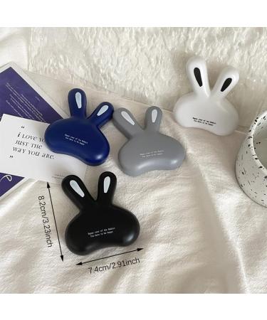 Rufevee Rabbit Contact Lens Case - Portable All Black Lens Holder & Container for Easy Storage - Buy Online on GoSupps.com