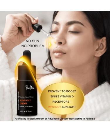 Pour Moi Sunlight Drops | Climate-Smart Ultimate Concentrated Hyaluronic Acid Vitamin D-Like Serum to Boost Natural Radiance and Youthful Appearance - Buy Online on GoSupps.com