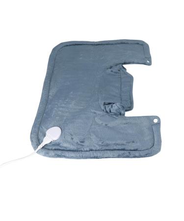 Automatic Heating Scarf & Pillow | 4 Timer Settings | Electrical Neck Relief | Dark Gray EU Connector 220-240V - Buy Online on GoSupps.com