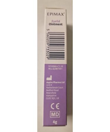 Epimax Eyelid Ointment-A Soothing moisturiser to Help Relieve eyelids That are Dry Itchy red and Flaky. Soothe Hydrate and Comfort Dry Skin Around The Delicate Eye Area - Buy Online on GoSupps.com