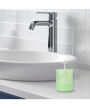 Cleanser Foamer | Portable Manual Bubble Foamer | Cleansing Foaming Maker Ergonomic Skincare Facial Cleansing Tool Wash Facial Skin for Travel Green - Buy Online on GoSupps.com