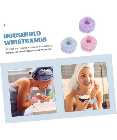 3paires Bracelets de Lavage pour Visage Confortables Absorbants L gers avec Bords Protecteurs pour Spa Quotidien - Buy Online on GoSupps.com
