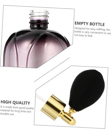 Beavorty perfume bottle pump refillable Perfume Refillable perfume spray bottle refillable perfume dispenser Perfume Storage Bottle Glass gradient purple Cleaning fluid travel - Buy Online on GoSupps.com