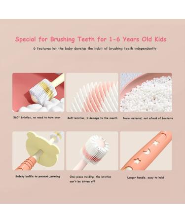 Baby 360Toothbrush Kids Toothbrush - Soft Nanometre Materials - Ages 1-6 (Blue) - Buy Online on GoSupps.com