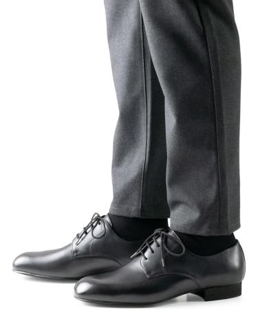 Buy Werner Kern Men's Dance Shoes 28010 - Leather Black Wide 2 cm Heel - Italian Quality - Size 41 1/3 EU - International Shipping Available - Buy Online on GoSupps.com