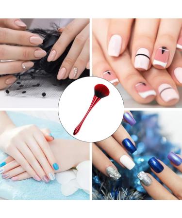 Makeup Brush Manicure Brush Nail Dust Brush Professional Makeup Powder Brush Tool for Blush Bronzer Highlight Powder professional brush - Buy Online on GoSupps.com