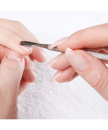 Nail Files and Buffer Set - Professional 6 Pcs Double Sided Emery Boards with Cuticle Nippers and Pusher - Manicure Tools for Gel Nail Art, Fingernails, Toenails - Buy Online on GoSupps.com