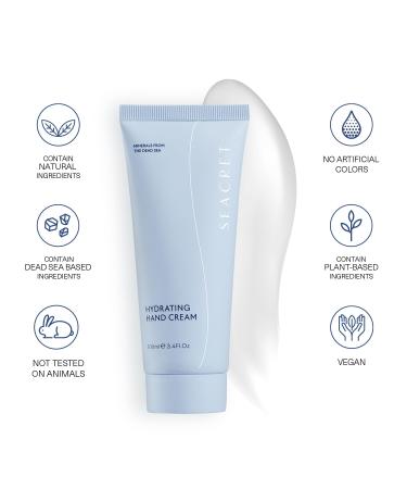 Buy SEACRET Dead Sea Minerals Hand Cream with Shea Butter - Nourishing Moisturizer (100 ML) for Healthy Skin - International Shipping Available - Buy Online on GoSupps.com