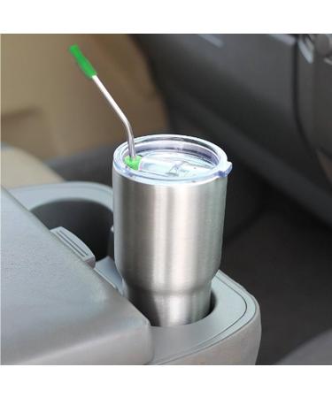 Stainless Steel Drinking Straws Metal Reusable Straws with Brushes and Tip Cover for 30oz Tumbler Rambler Cups - Buy Online on GoSupps.com