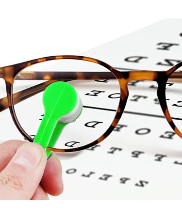 Lurrose 10pcs Microfiber Eyeglass Cleaner Cloth & Brush Set for Glasses and Screens - Buy Online on GoSupps.com