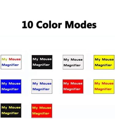 Mouse Electronic Magnifier Electronic Reading Aid Handheld Low Vision Aids Portable Mouse Digital Magnifier 20-200X Magnification for TV/Monitor Gifts for Visually Impaired Friendly32 - Buy Online on GoSupps.com