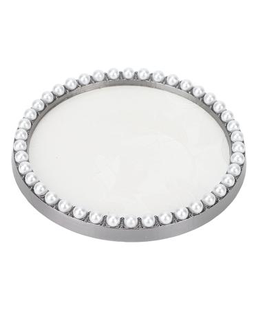 Nail Display Board Photography Prop Faux Pearls Multi Purpose Firm Sturdy Nail Color Mixing Palette for Home Practice for Nail Salon for Nail Artist