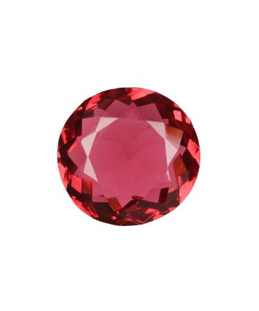 REAL-GEMS 122.80 Ct Pink Tourmaline Round Shaped Healing Crystal