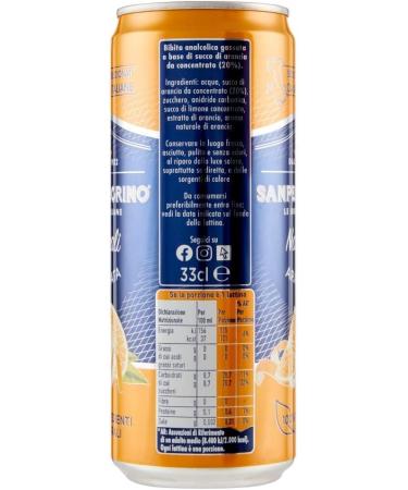  Italian Gourmet E.R. San Pellegrino Aranciata Lot de 24 bo tes jetables de 330 ml + 24 bo tes de Chinotto Chin de 330 ml + Polpa Italian Gourmet polpa 400 g - Buy Online on GoSupps.com
