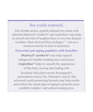 Derma E Advanced Peptides & Collagen Eye Cream - 12 oz | Anti-Aging Moisturizer - Buy Online on GoSupps.com