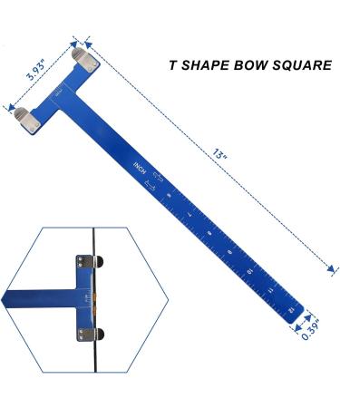 Perogen Archery Bow String Points Nock Pliers Set - T Shape Arrow Bow Square Ruler - Nocking Point Buckles for Recurve Bow - Buy Online on GoSupps.com