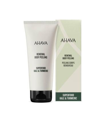 Ahava Renewal Body Peeling with Kale & Turmeric - 200 ml | Revitalize Your Skin's Youthful Radiance - International Shipping Available - Buy Online on GoSupps.com