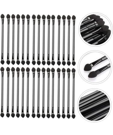 Mikinona 30pcs Double Ended Eyeshadow Brush Makeup Makeup Tool Eye Makeup Brushes Wooden Handle - Buy Online on GoSupps.com