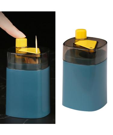 Wnvivi Press Toothpick Holder Automatic Toothpick Dispenser Large Toothpick Dispenser Box for Home Kitchen Restaurants