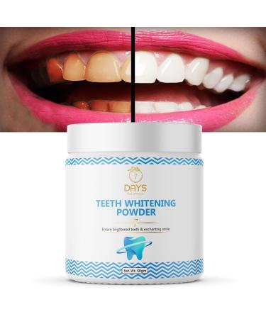Teeth Magic Powder - Adds cleaning Effects to Any Toothpaste Oral Care Product with Calcium Carbonate for Teeth Lavender & Mint Flavor- 50 g