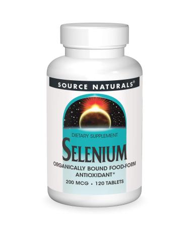 Source Naturals Selenium 200 mcg 120 Tablets