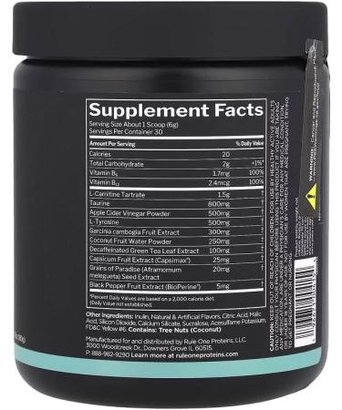 Rule One Lean Mandarin Mango 180g - Buy Online on GoSupps.com