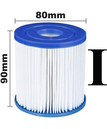 Bestway 58093P Filter Cartridge Size I - Pack of 2 | Optimal Replacement for Clean Water - Buy Online on GoSupps.com