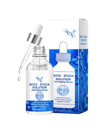 Boto Stock Solution Hydrating Serum - Face Serum For Women - Instant Face Tightening Boto - Serums Skincare with Hyaluronic Acid - Reduce Fine Lines Wrinkles (30ml)