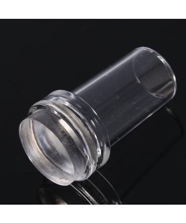 Fashionable Nail Art Stamper Set - Transparent Silicone DIY Transfer & Scraper Tool for Stunning Manicures | International Shipping Available - Buy Online on GoSupps.com