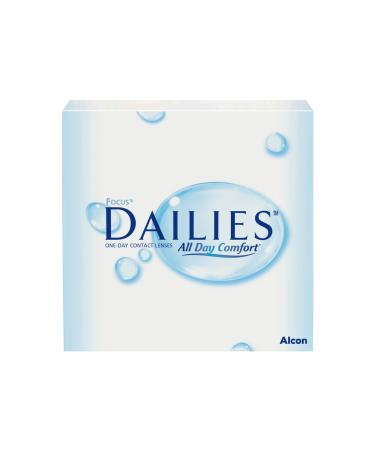 Dailies All Day Comfort Daily lenses soft 90 pieces BC 8.6 mm dia 13.8 mm -0.75 diopters -0.75 Dioptria 8.6 millimeters 13.8 millimeters 90