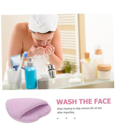Mikinona Natural Purple Sponge Face Wash | Gentle Facial Cleanser for All Skin Types - Shop Internationally - Buy Online on GoSupps.com