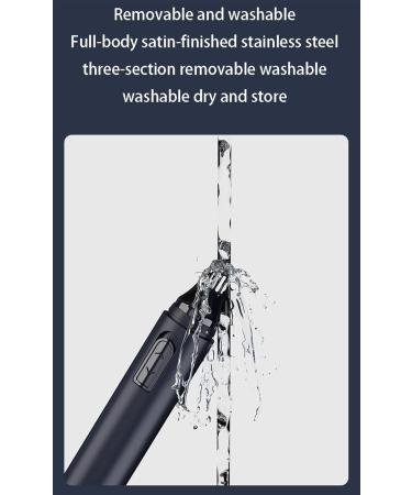 Buy Portable Nose Hair Trimmer - Cordless Battery-Powered 360 Beveled Blades for Snag-Free Ear & Nose Hair Removal - International Shipping Available - Buy Online on GoSupps.com