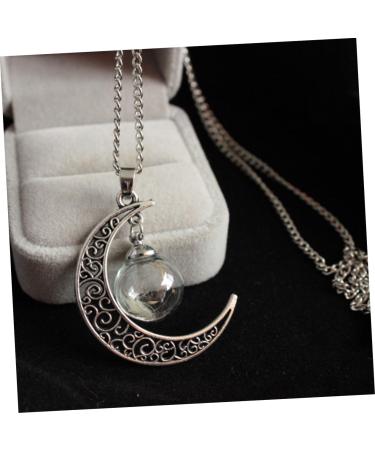 HAPINARY Women Chain Necklaces Moon Necklace Women Necklace Dandelion Jewelry X5 - Buy Online on GoSupps.com